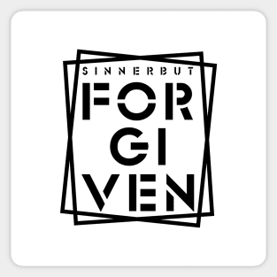 Forgiven Sticker